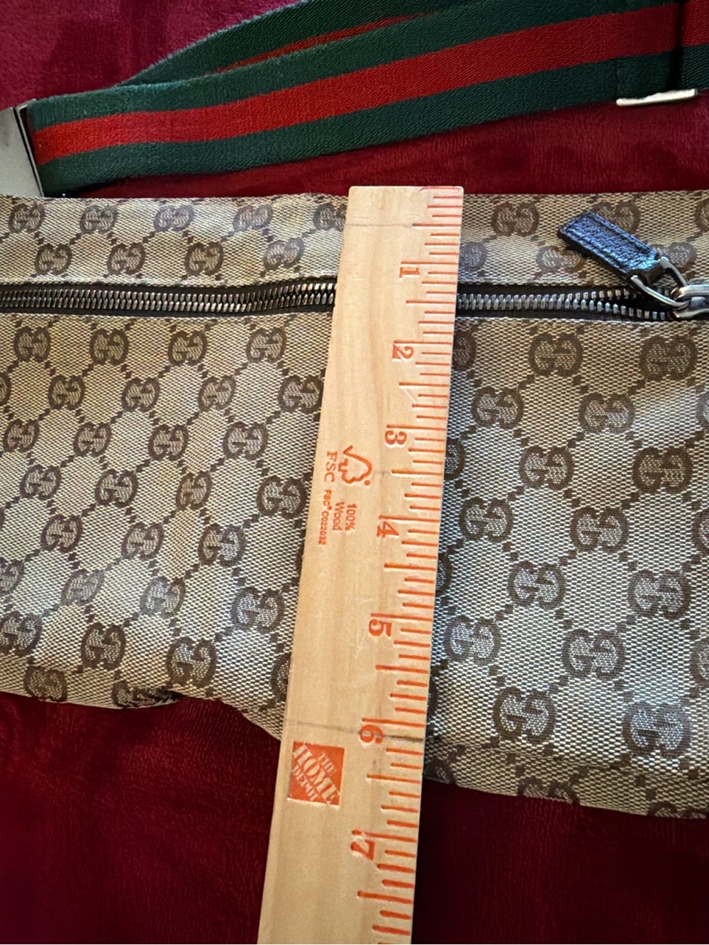 Gucci GG Canvas Belt Bag / Waist Bag / Crossbody - Picture 11 of 16